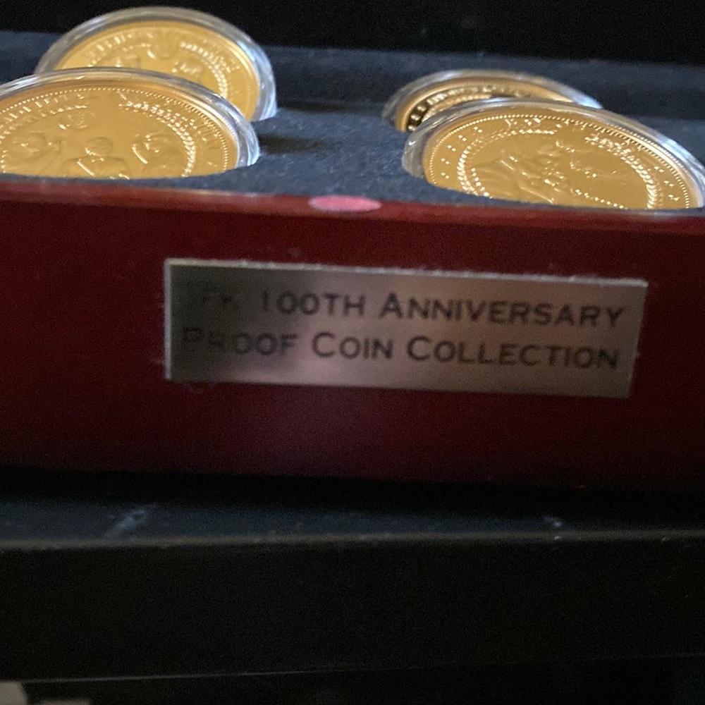 JFK 100th anniversary proof coin collection